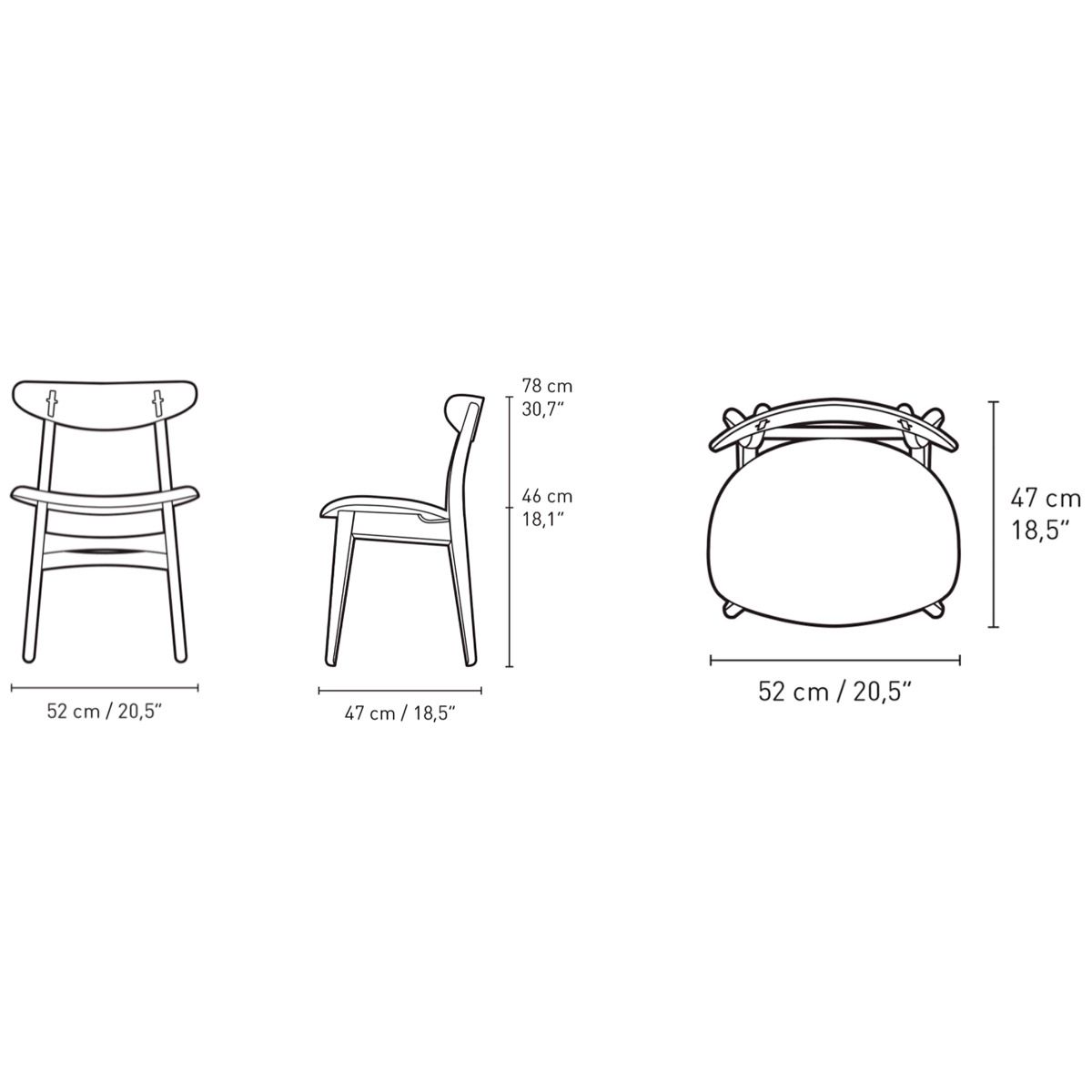 Silla CH30P - Carl Hansen