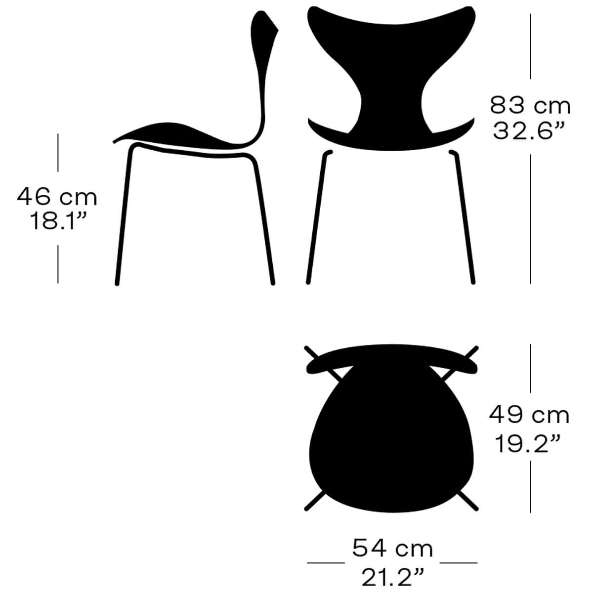 Silla Lily - Fritz Hansen