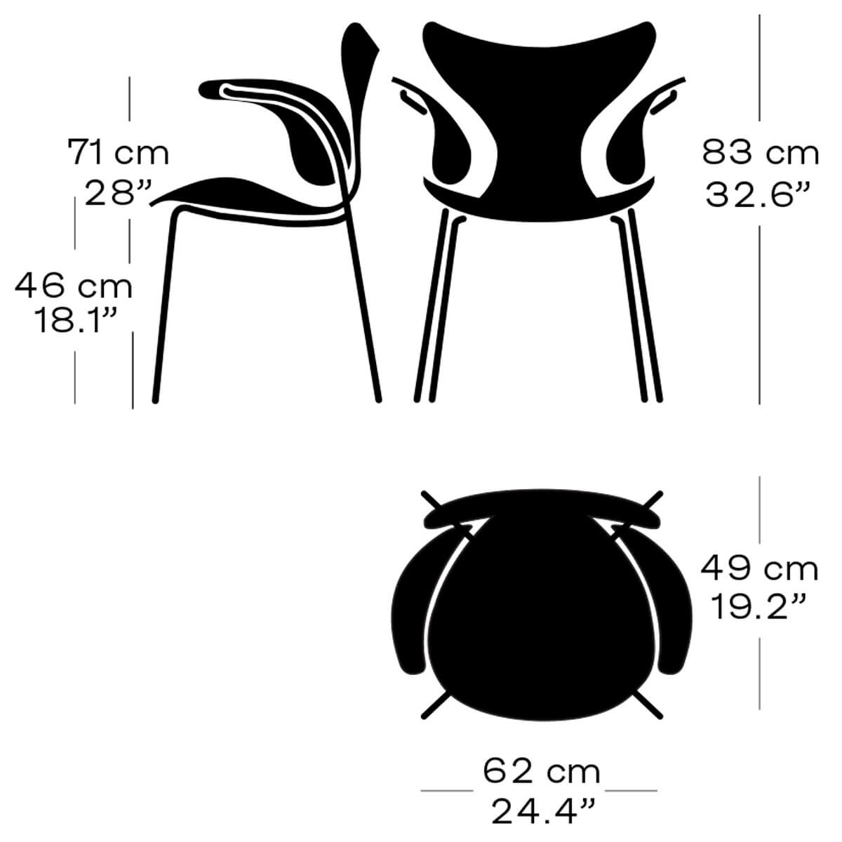 Sillón Lily - Fritz Hansen