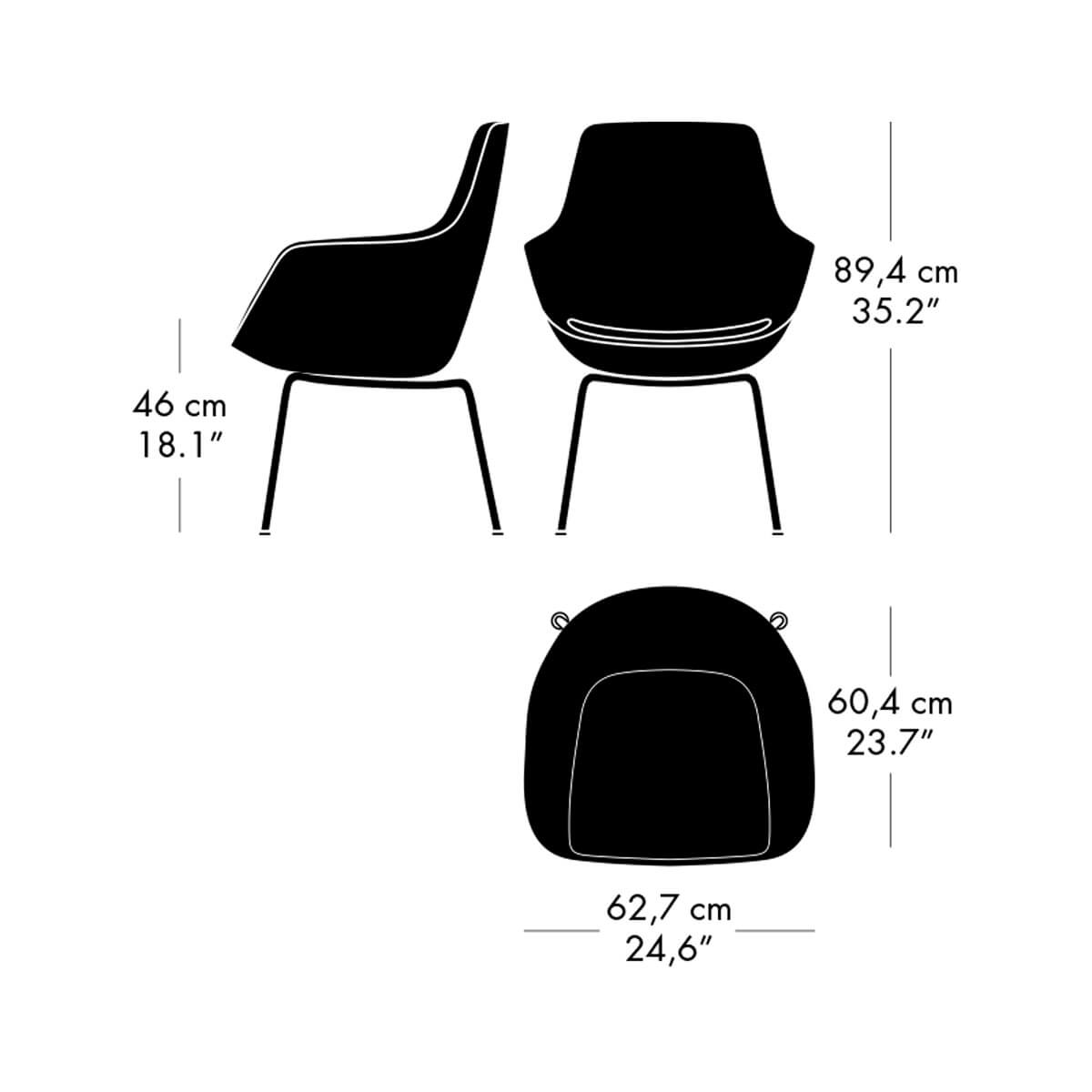 Sillón Little Giraffe - Fritz Hansen Sillón Little Giraffe - Fritz Hansen