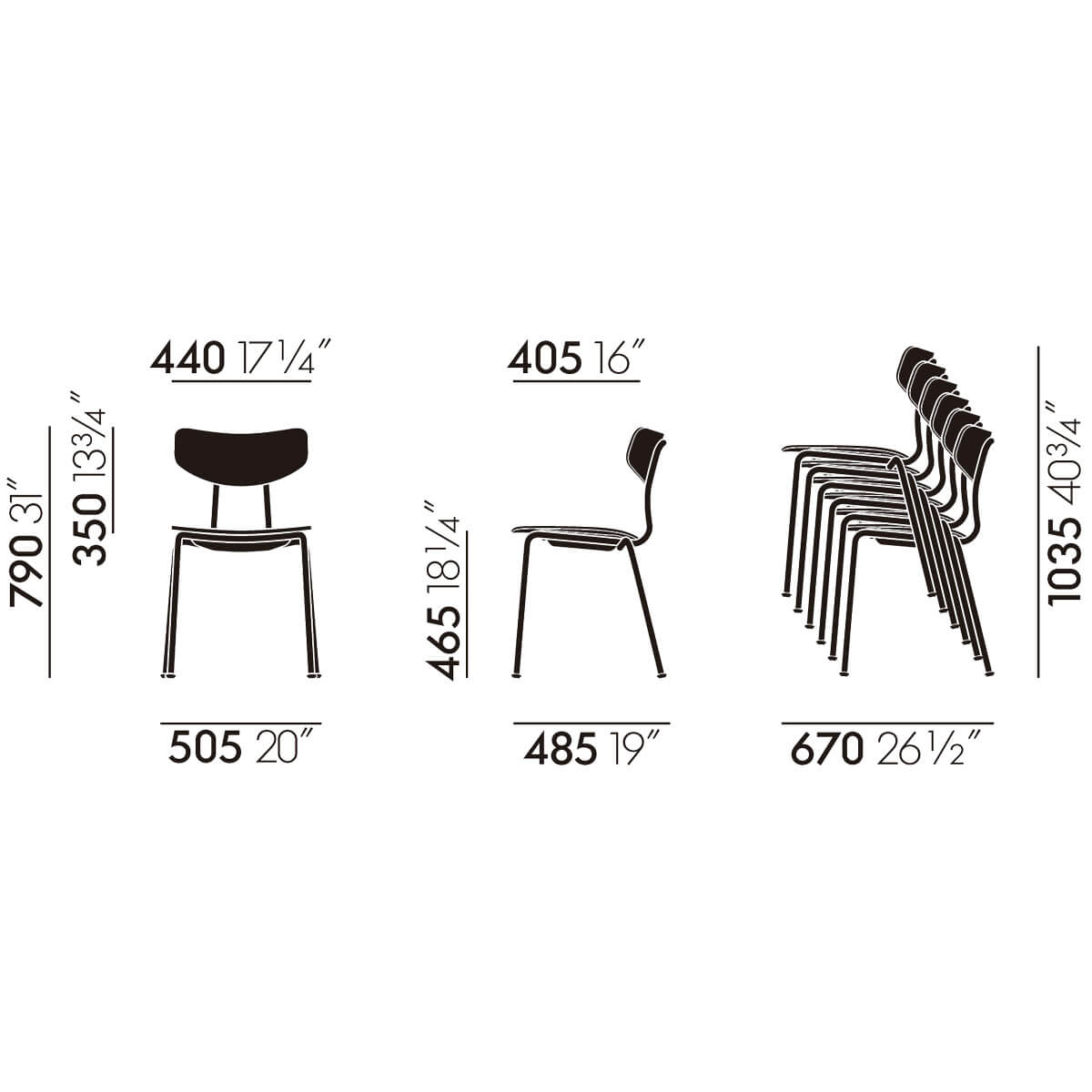 Silla Moca - Vitra Silla Moca - Vitra