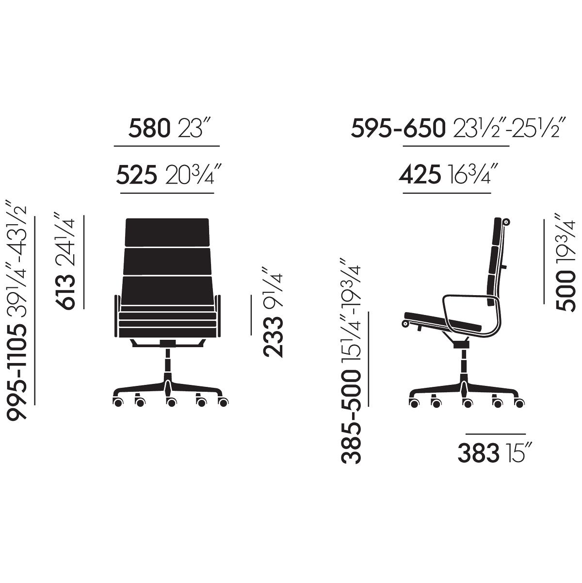 Sillón Soft Pad EA 219 Brandy – Vitra