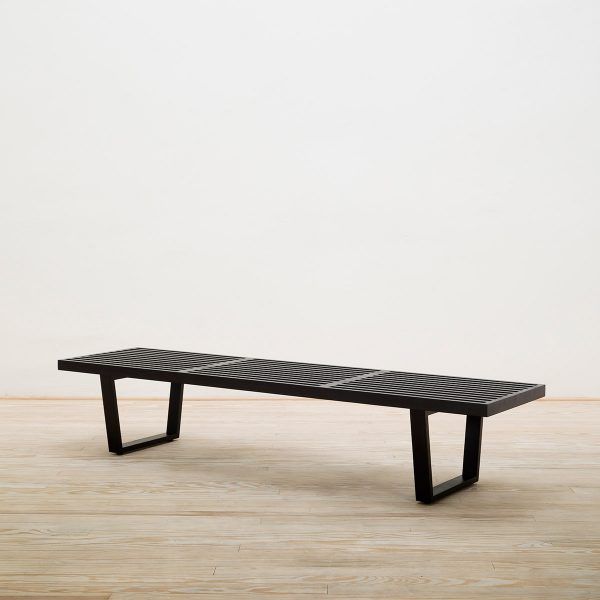 Banco Nelson Negro 183 cm - Vitra