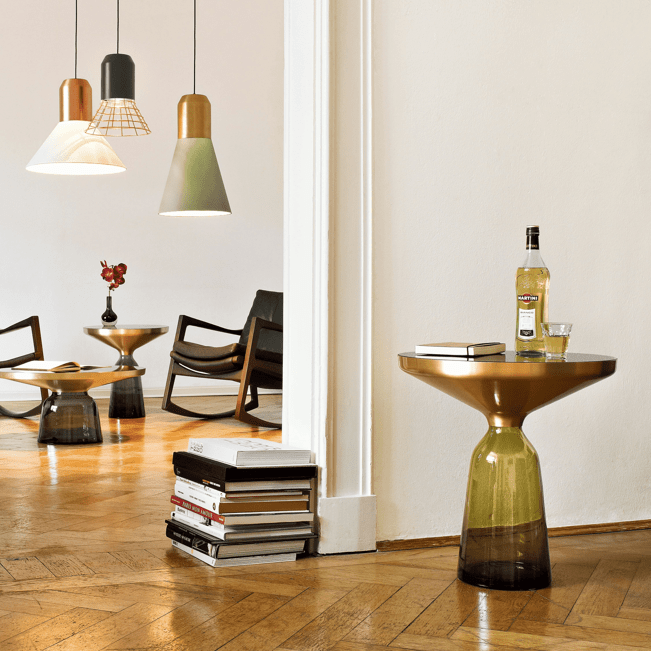Classicon-Bellside Mesita auxiliar Bell Side Gris - ClassiCon