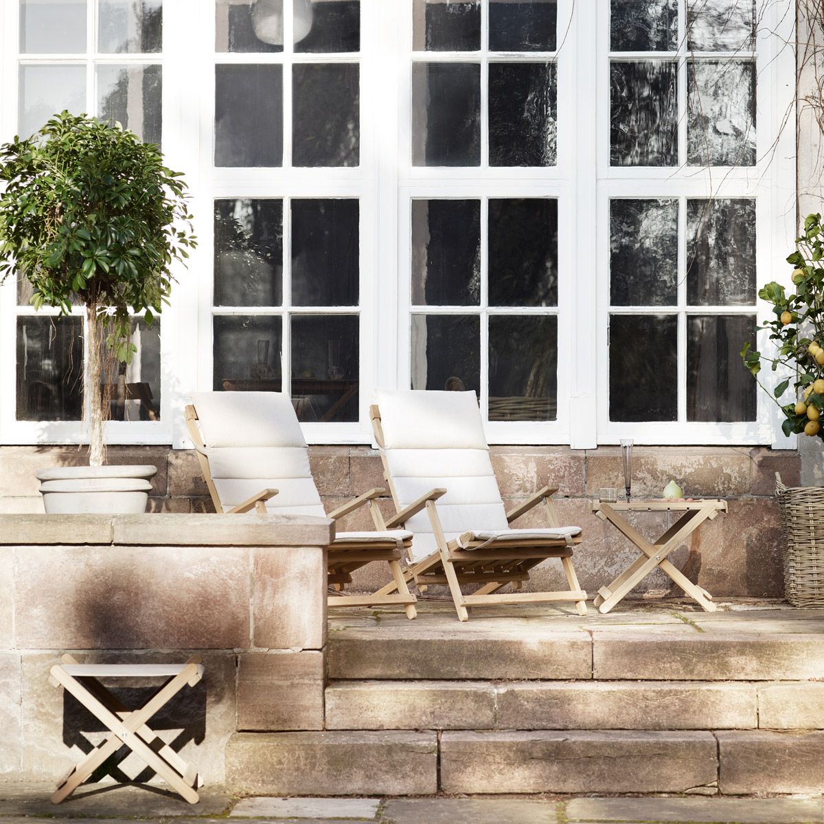 Tumbona BM5568 Deck Chair - Carl Hansen