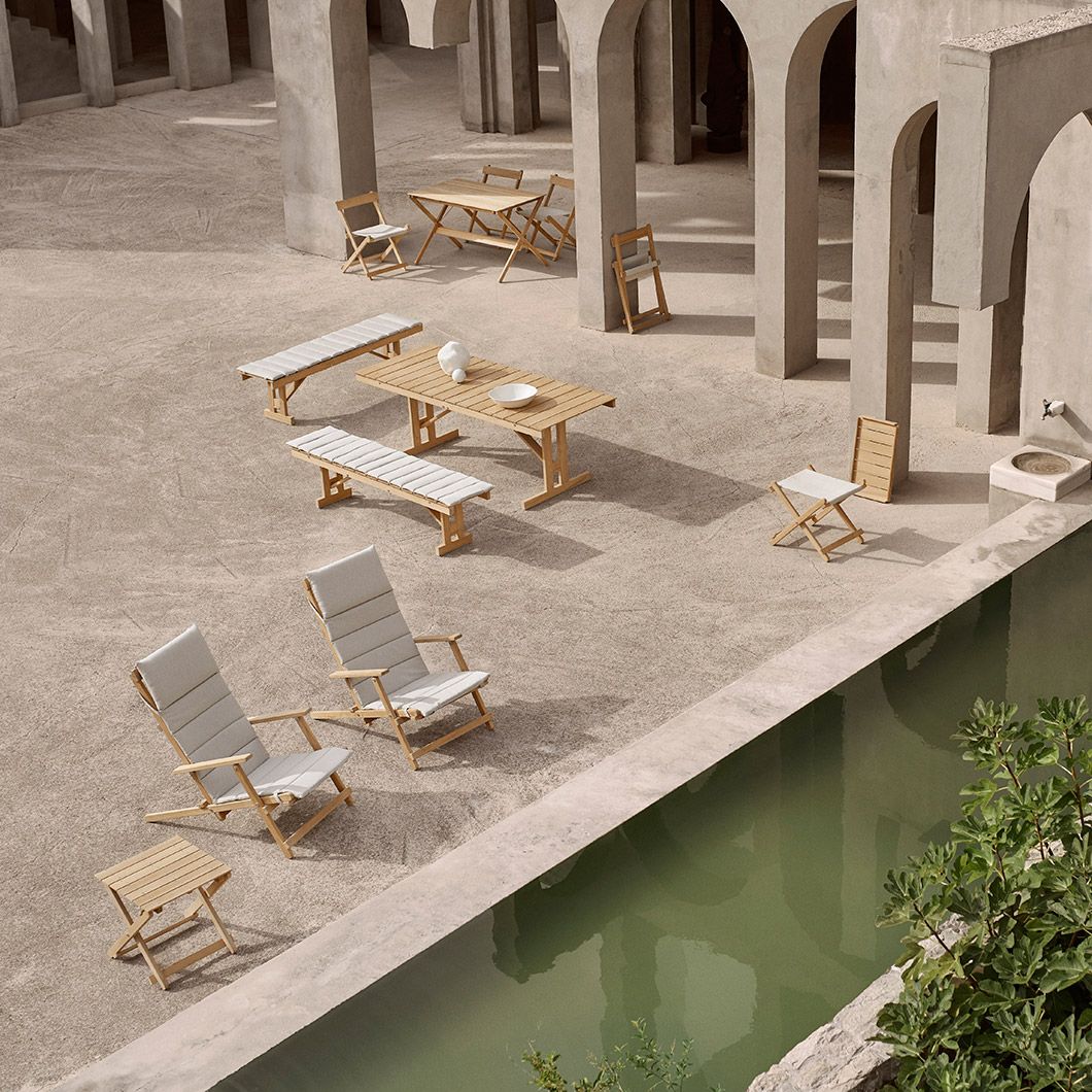 Tumbona BM5568 Deck Chair - Carl Hansen