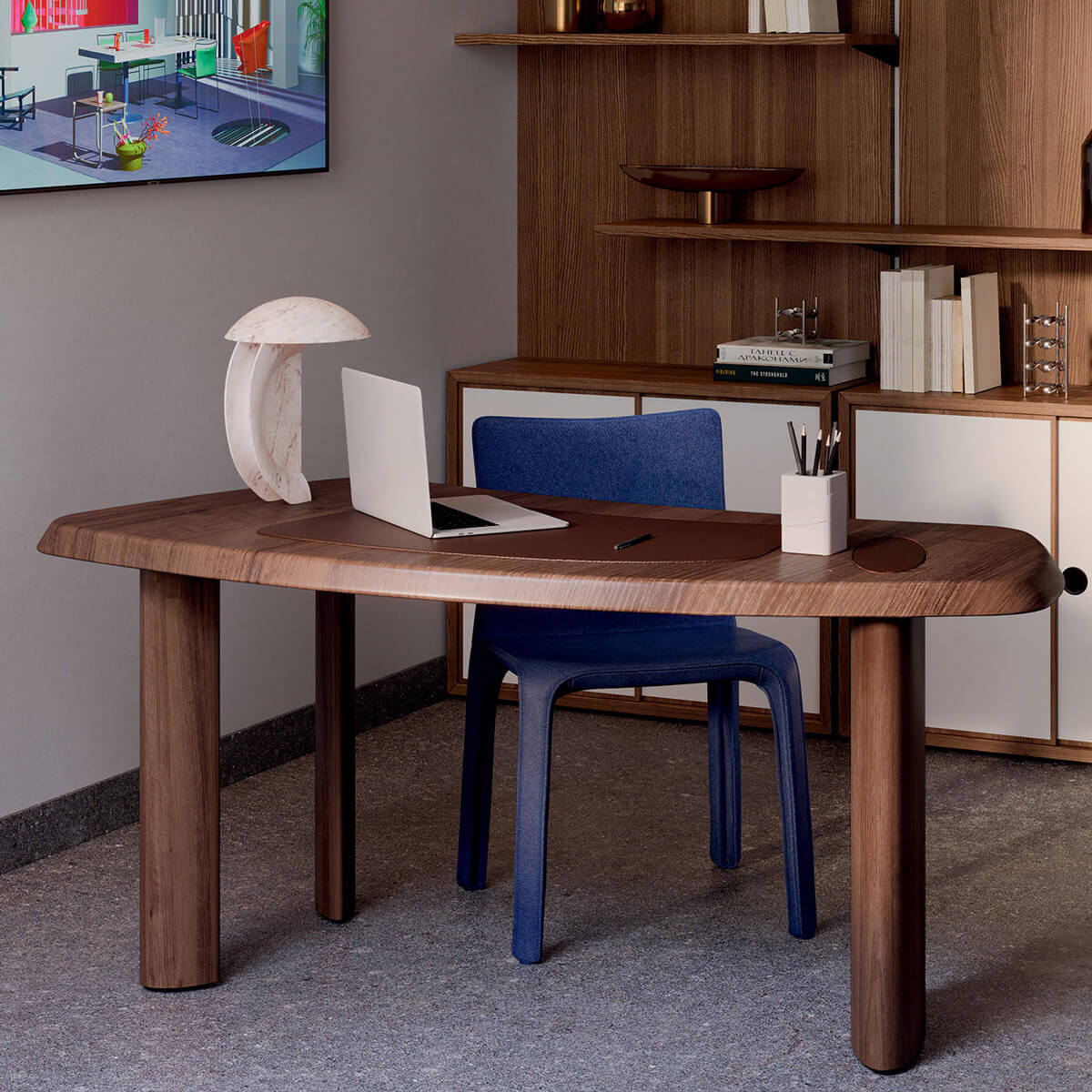 Escritorio Petit Bureau en Forme Libre - Cassina
