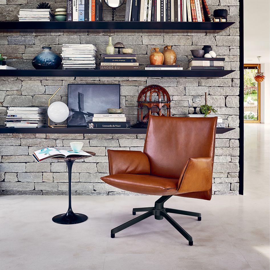 Butaca Pilot Cognac sin retorno - Knoll