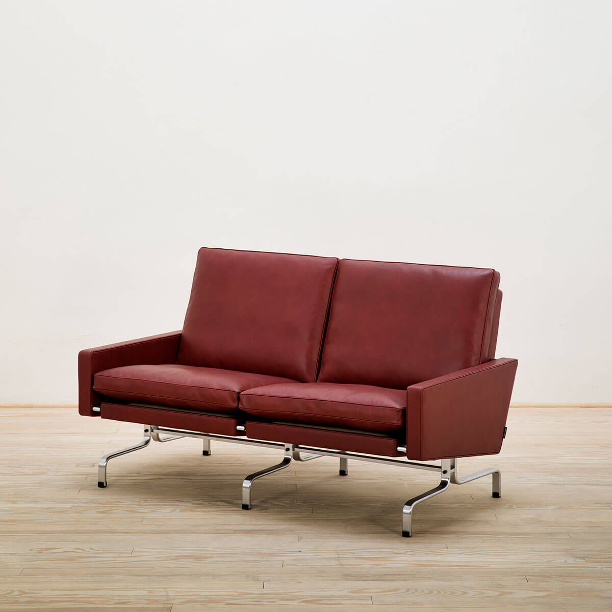 Sofá PK31/2 Indian Red - Fritz Hansen
