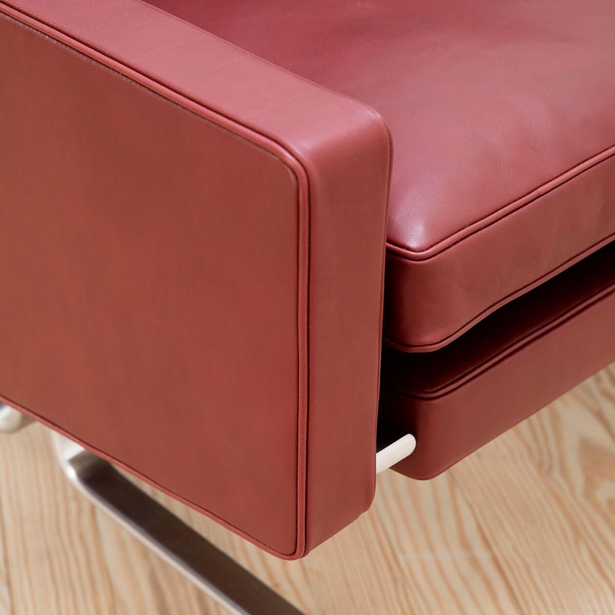 Sofá PK31/2 Indian Red - Fritz Hansen