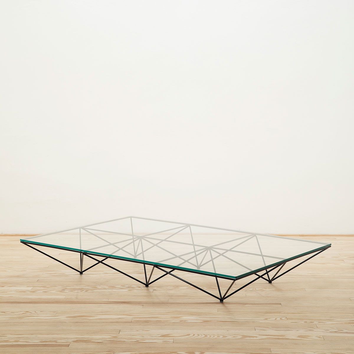 Mesa auxiliar Alanda '18 Vidrio transparente 180 cm - B&B Italia