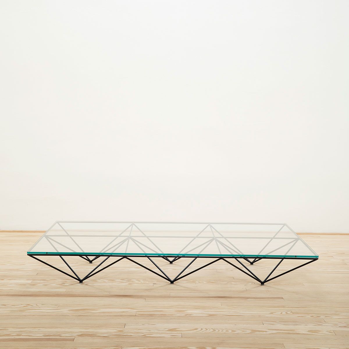 Mesa auxiliar Alanda '18 Vidrio transparente 180 cm - B&B Italia Mesa auxiliar Alanda '18 Vidrio transparente 180 cm - B&B Italia