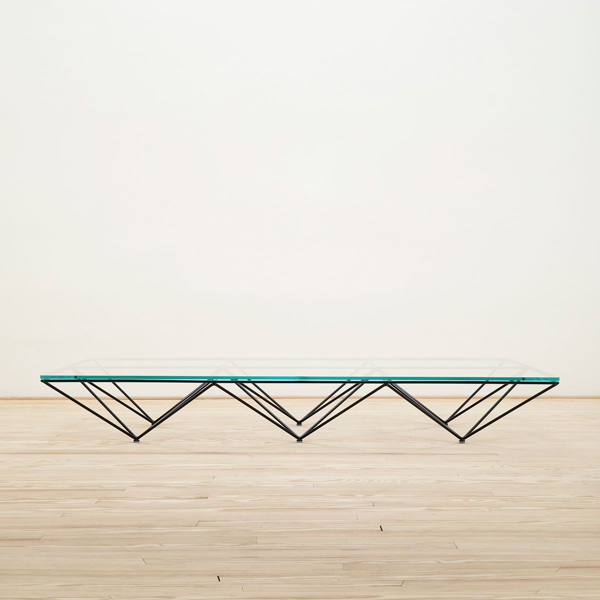 Mesa auxiliar Alanda '18 Vidrio transparente 180 cm - B&B Italia Mesa auxiliar Alanda '18 Vidrio transparente 180 cm - B&B Italia