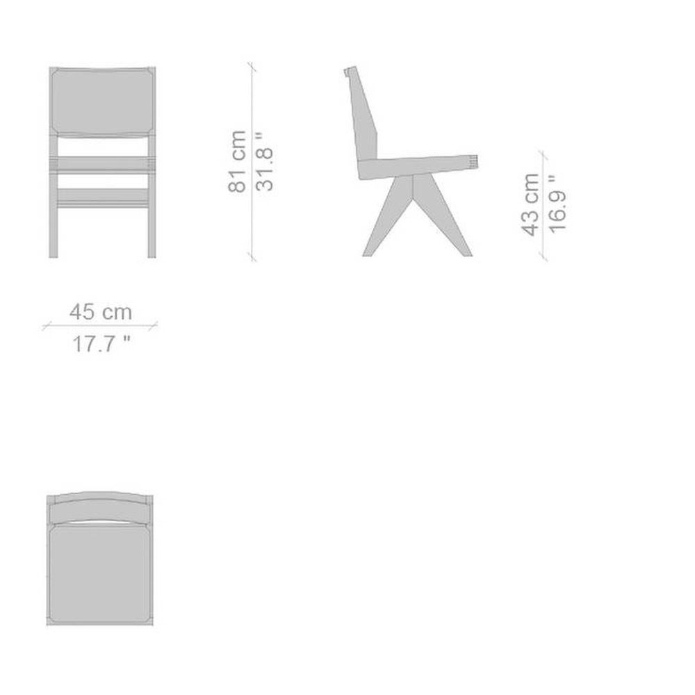 Silla Capitol Complex Chair - Cassina Silla Capitol Complex Chair - Cassina