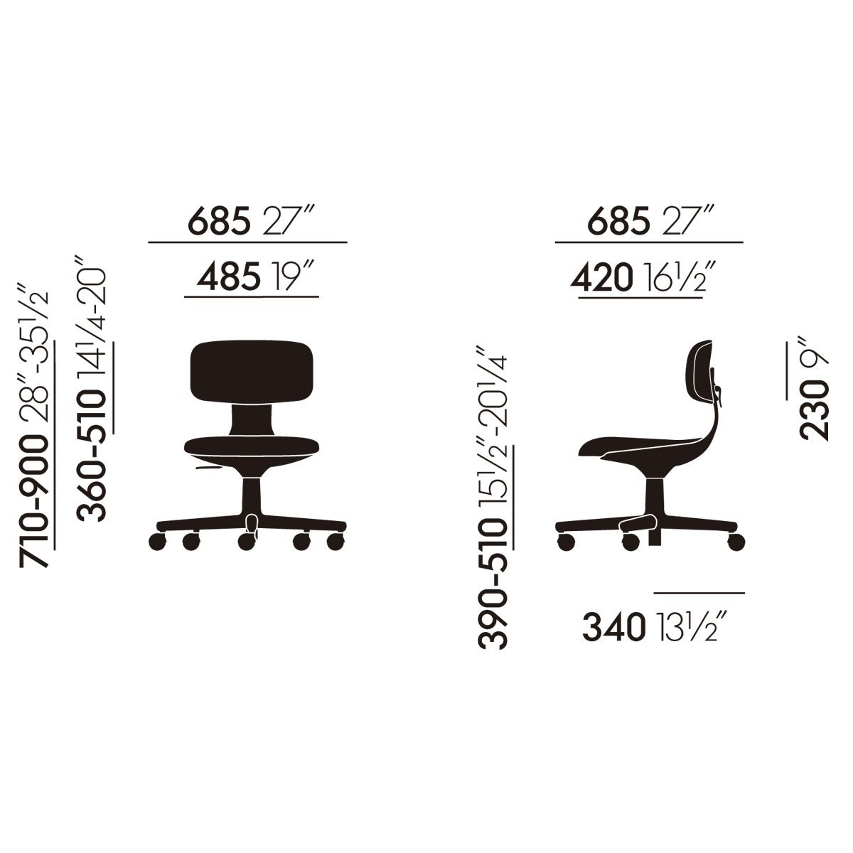 Silla Rookie - Vitra