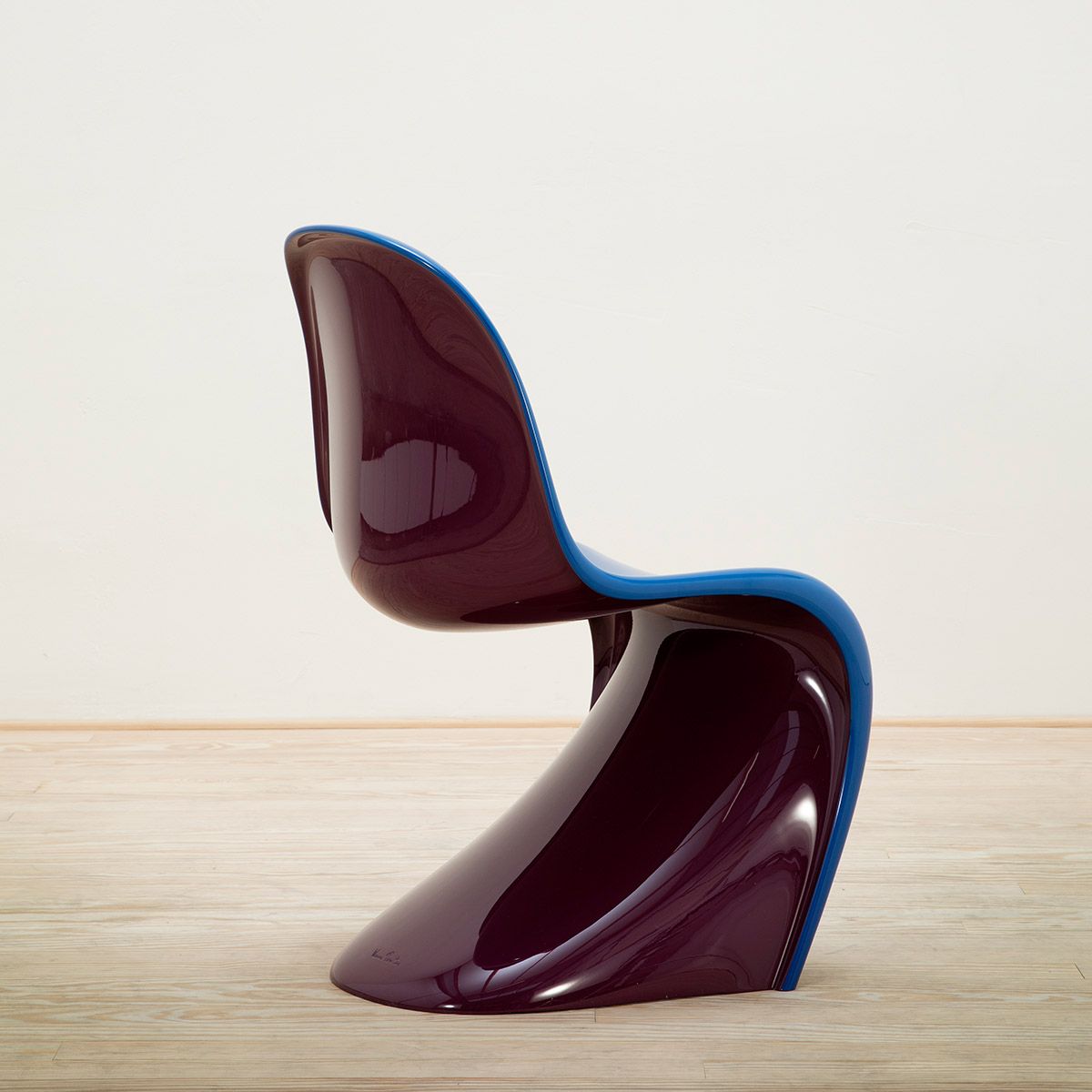 Silla Panton Duo Azul/Violeta - Vitra Silla Panton Duo Azul/Violeta - Vitra