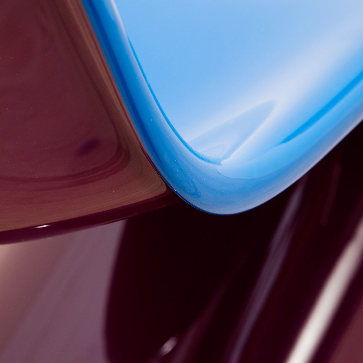 Silla Panton Duo Azul/Violeta - Vitra Silla Panton Duo Azul/Violeta - Vitra