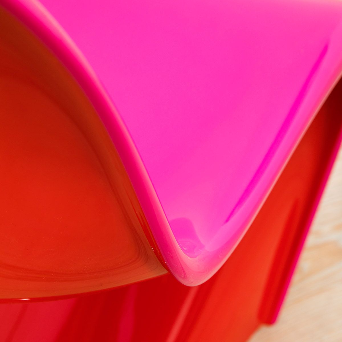 Silla Panton Duo Magenta/Rojo - Vitra Silla Panton Duo Magenta/Rojo - Vitra