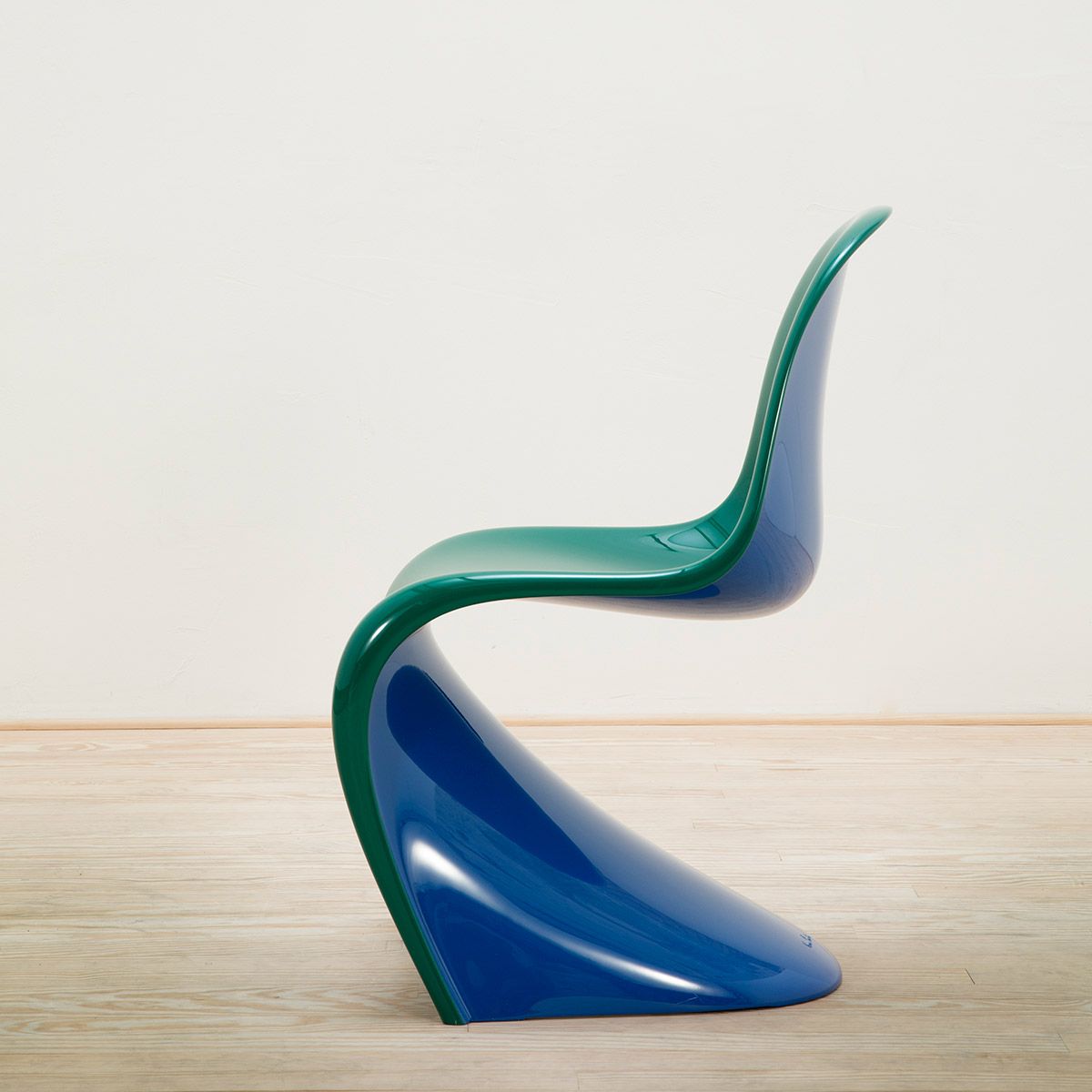 Silla Panton Duo Verde/Azul - Vitra Silla Panton Duo Verde/Azul - Vitra