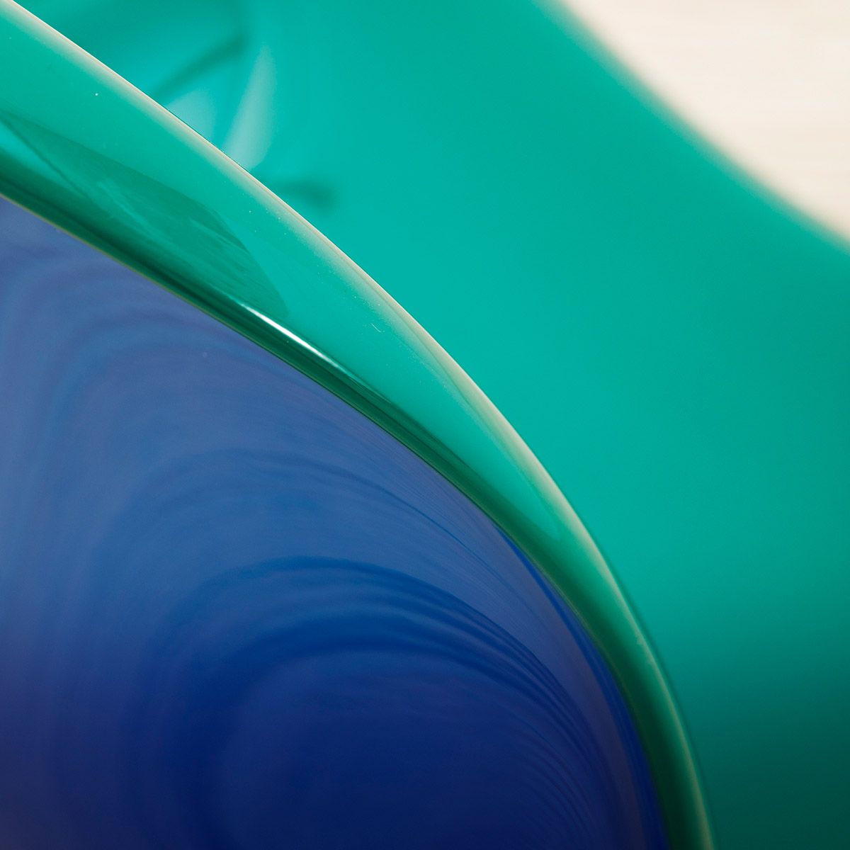 Silla Panton Duo Verde/Azul - Vitra Silla Panton Duo Verde/Azul - Vitra