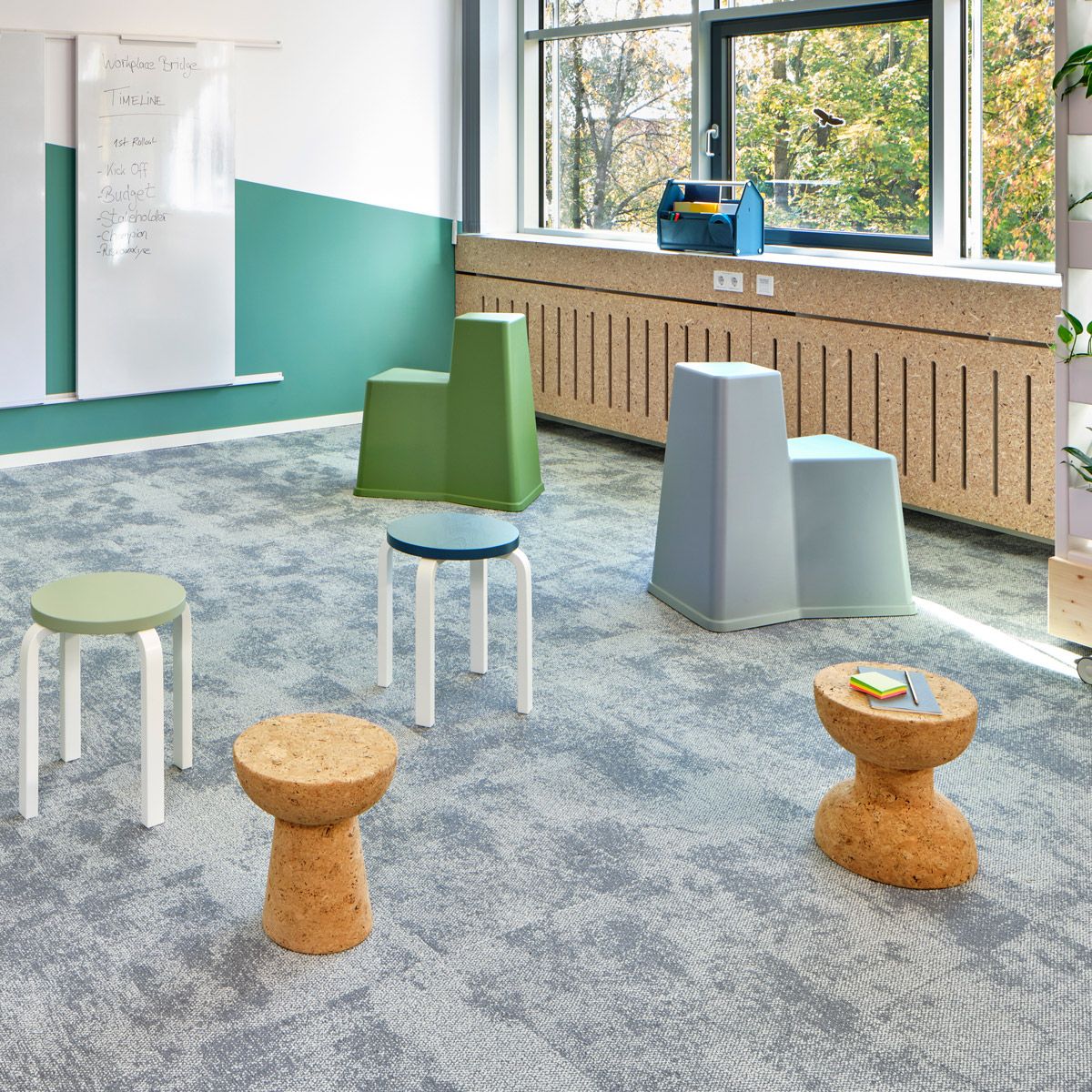 Taburete Cork Family D E - Vitra
