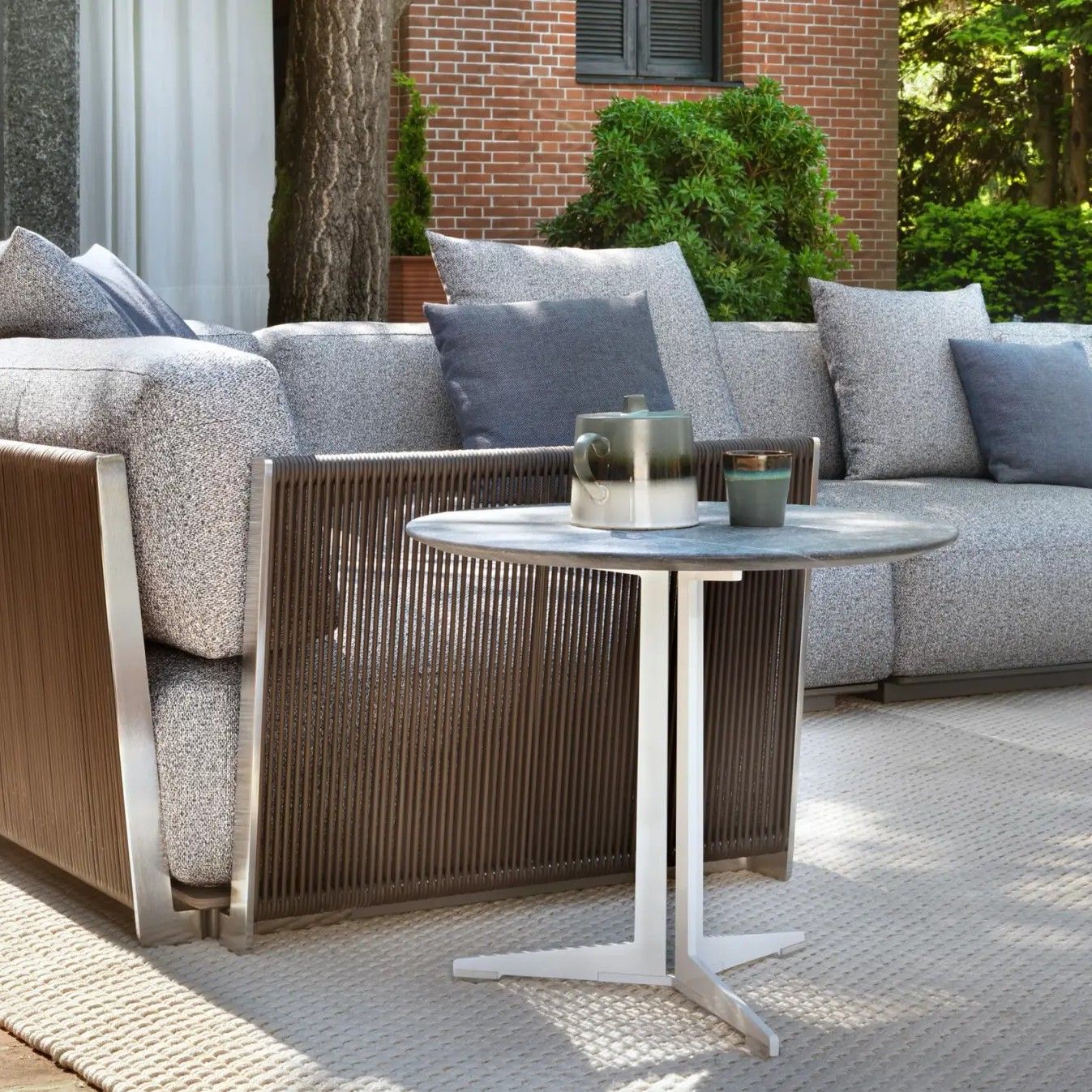 Mesa auxiliar Fly Outdoor 60 - Flexform Outdoor