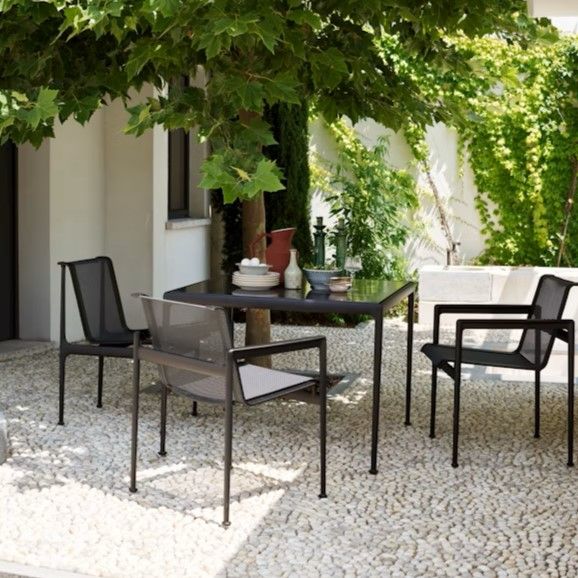 1966-mesaexterior-knoll Mesa Colección 1966 cuadrada Ónix - Knoll