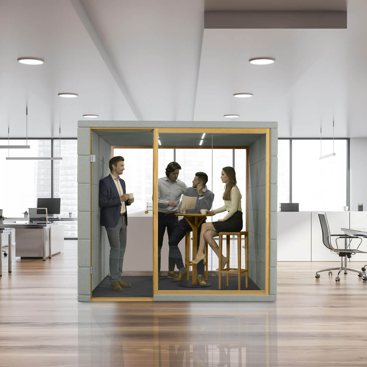 Cabina Quadrio II – SilentLab Cabina Quadrio II – SilentLab
