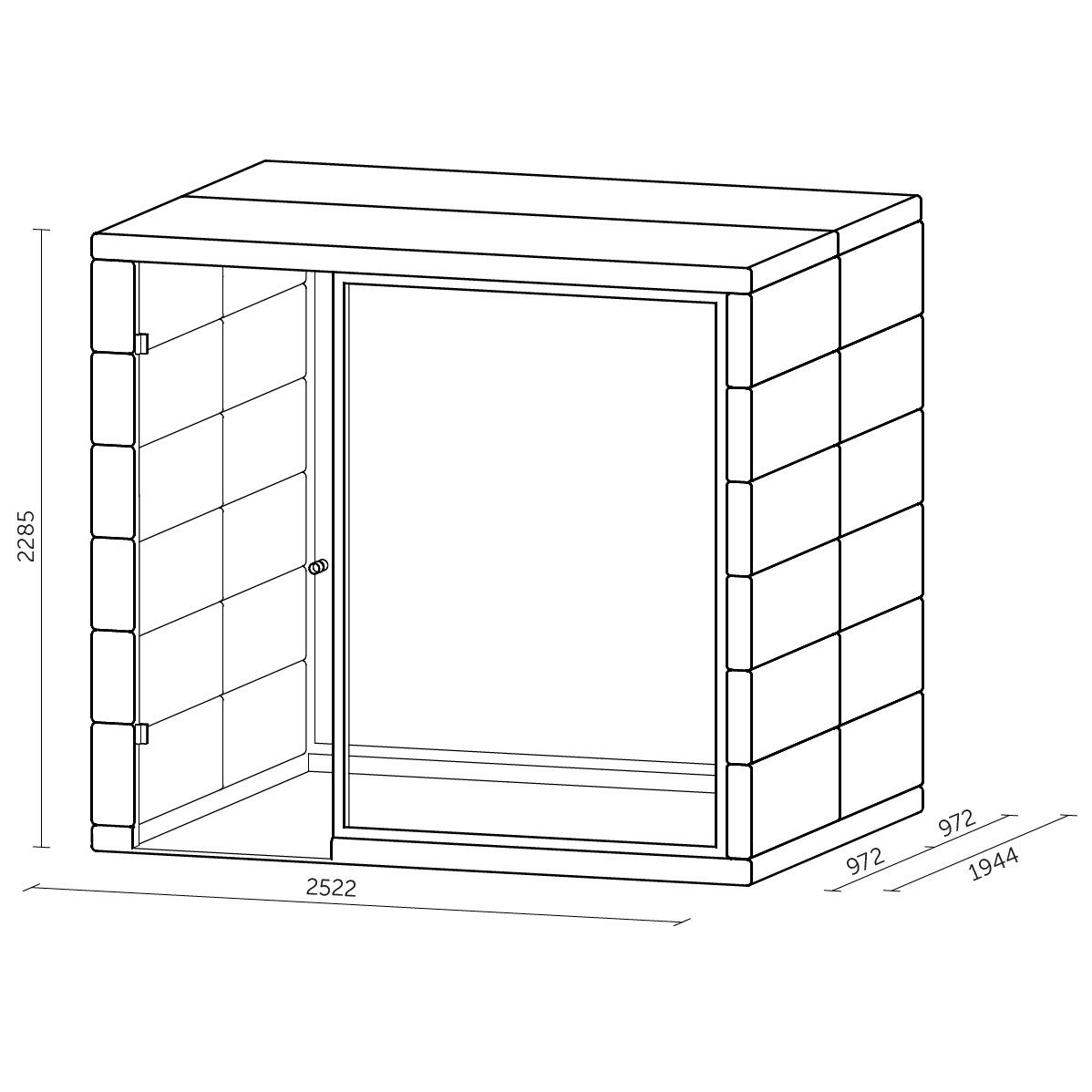 Cabina Quadrio II – SilentLab Cabina Quadrio II – SilentLab