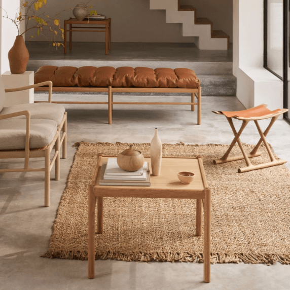Mesa auxiliar Colonial OW449 Roble aceite blanco - Carl Hansen