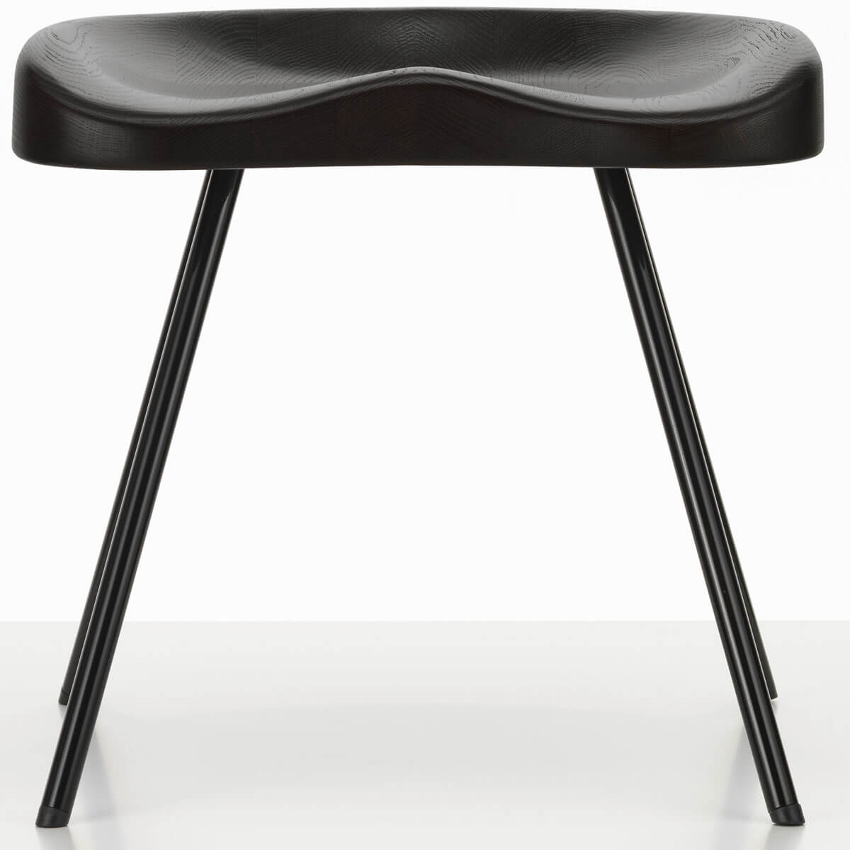 Tabouret N° 307 Roble oscuro de Jean Prouvé - Vitra Tabouret N° 307 Roble oscuro de Jean Prouvé - Vitra