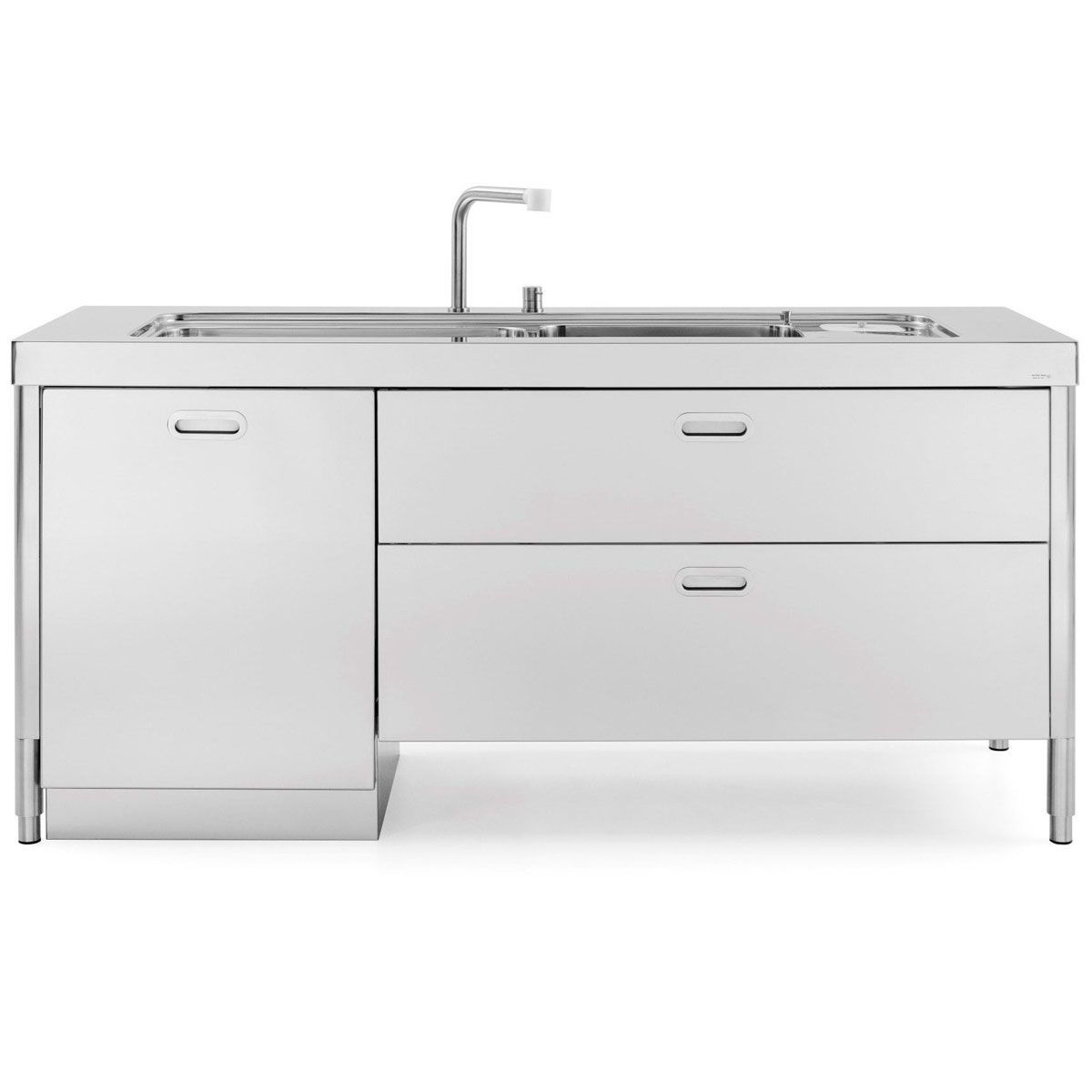 Módulo fregadero L190-L60+C120/1 - Alpes-Inox