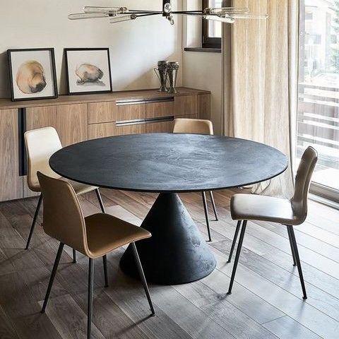 Mesa Clay Stone redonda - Desalto
