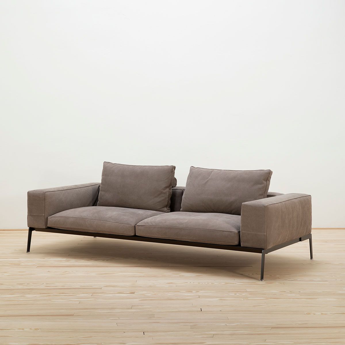 Sofá Lifesteel Nabuk - Flexform Sofá Lifesteel Nabuk - Flexform