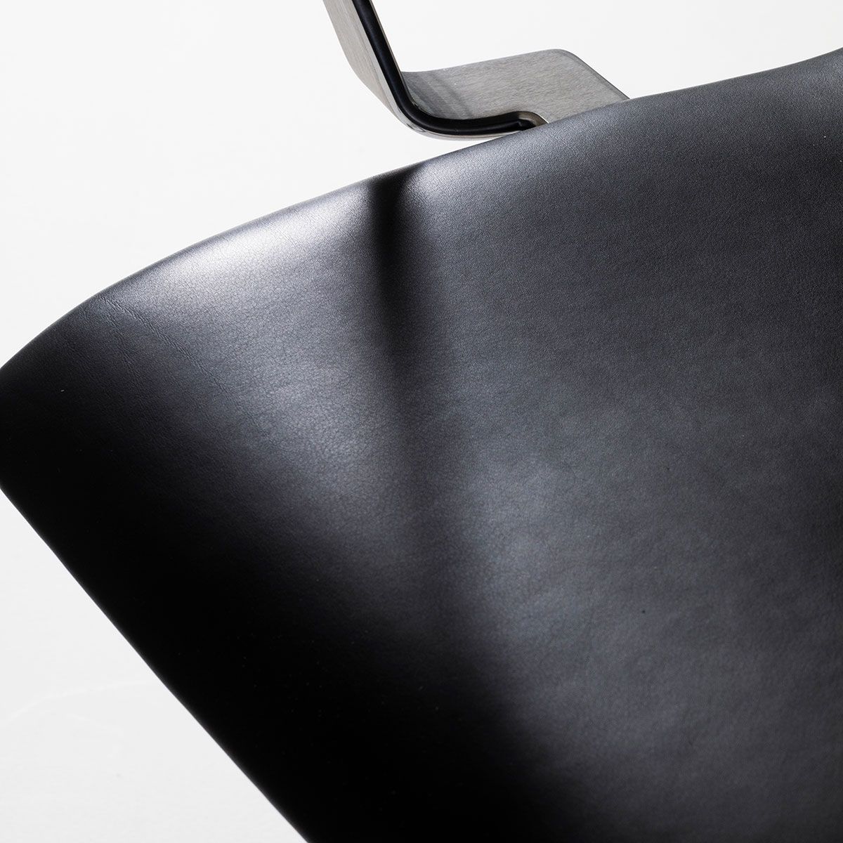 Sillón Oxford Regulable con ruedas Negro - Fritz Hansen