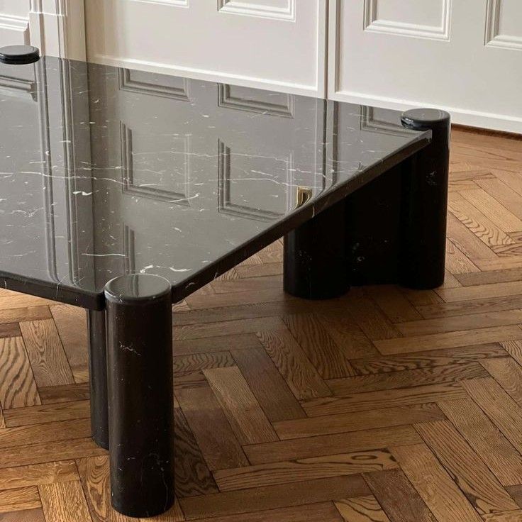 jumbonero-mesa-knoll Mesa de centro Jumbo Nero Marquina - Knoll