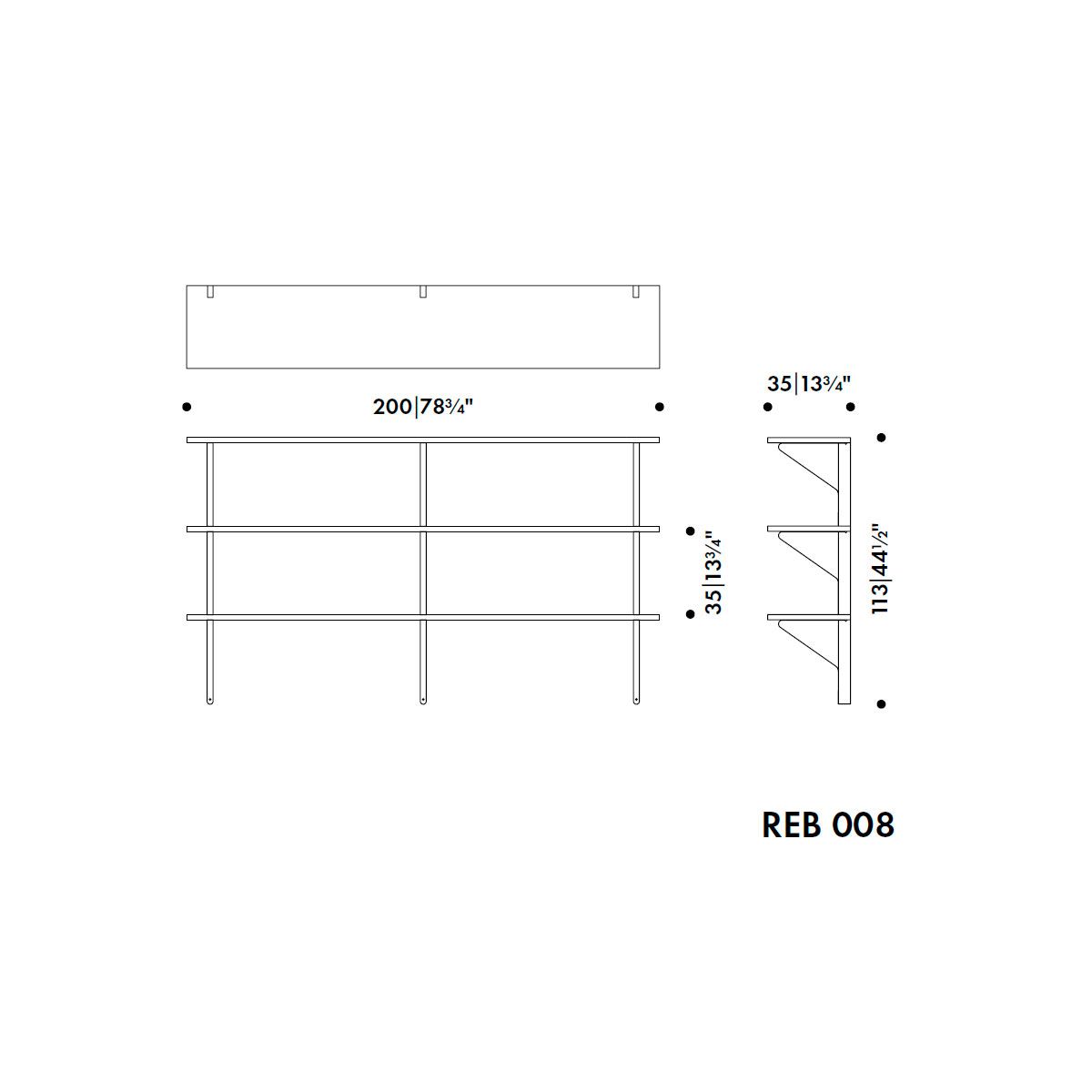 Estantería Kaari Horizontal - Artek