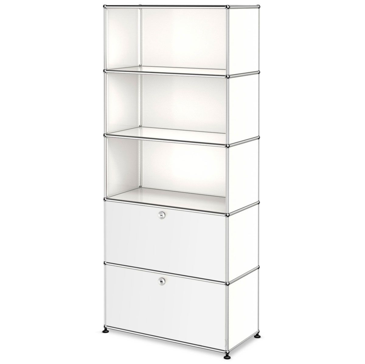 Librería Haller con cajones Blanco - USM
