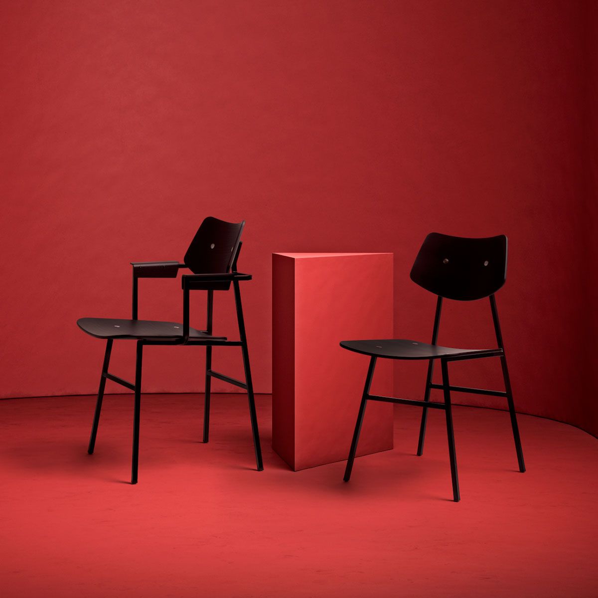 Silla 1960 Roble negro - Rex Kralj