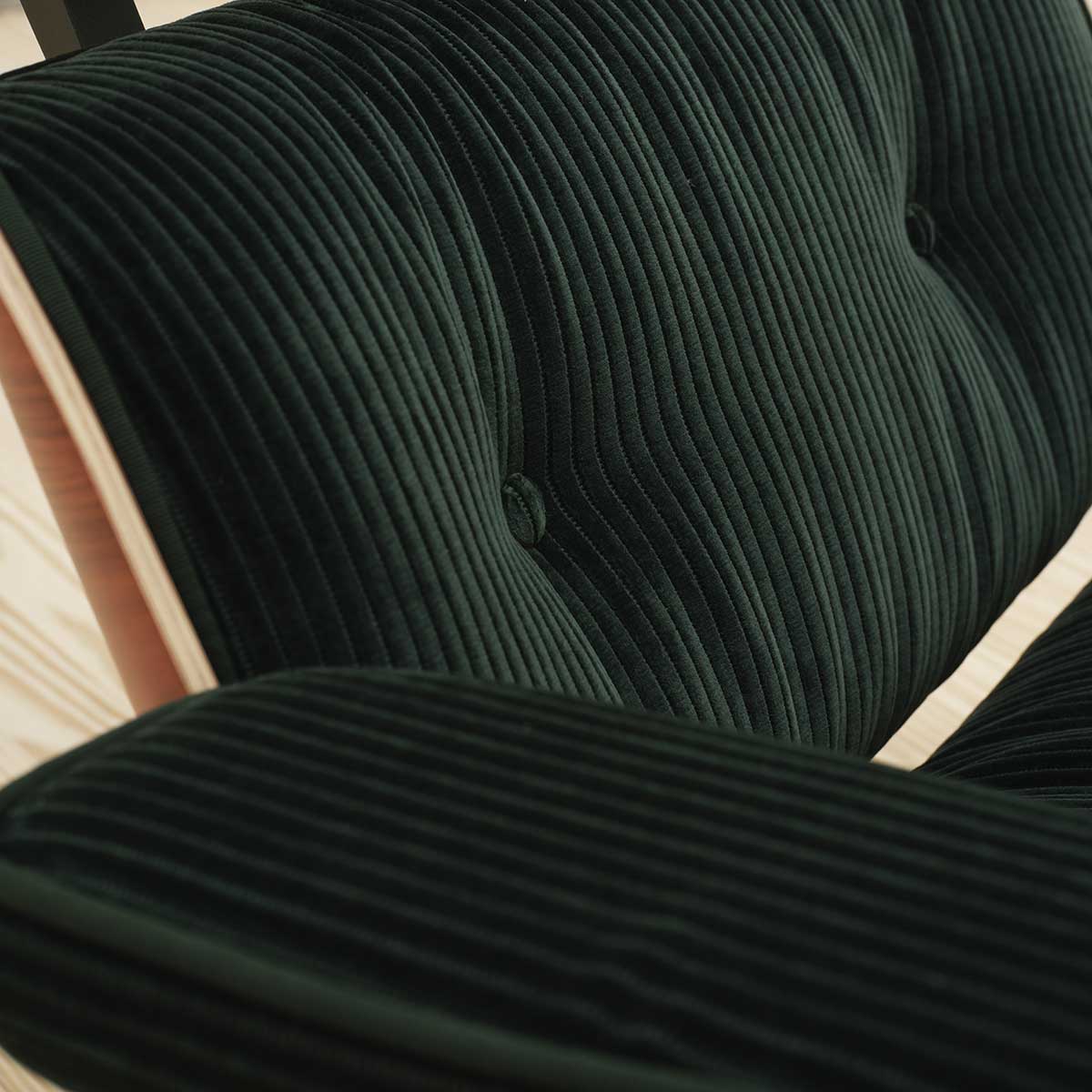 Eames Lounge Chair & Ottoman Pana - Vitra