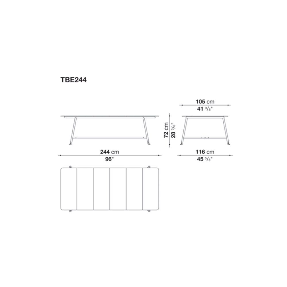 Mesa Borea - B&B Italia Outdoor