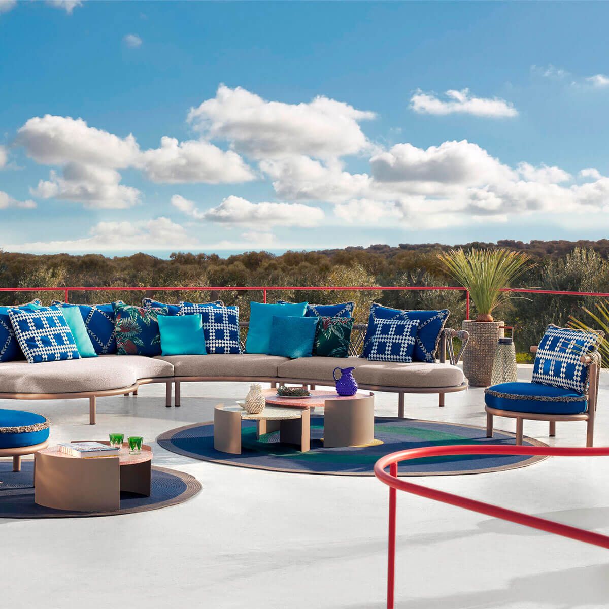 Mesa auxiliar Bowy Outdoor - Cassina