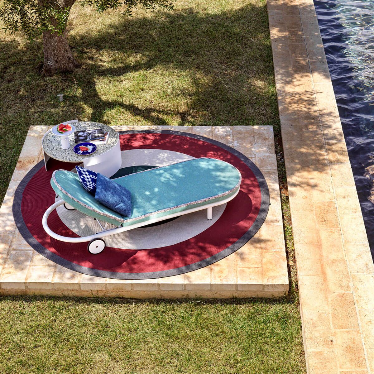 Mesa auxiliar Bowy Outdoor - Cassina