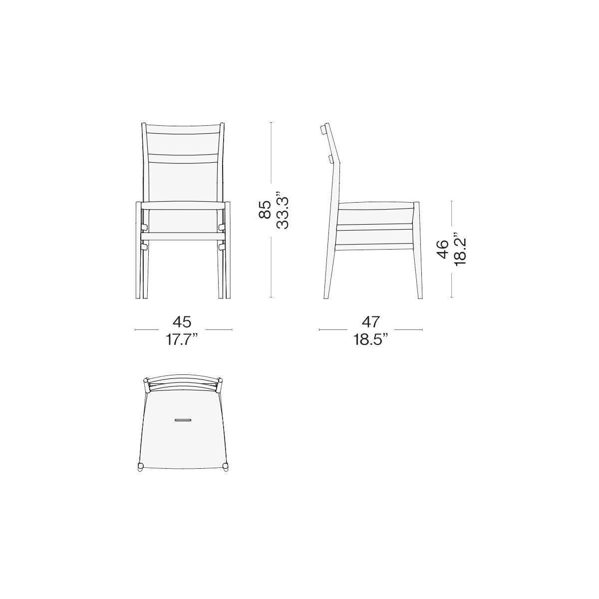Silla Leggera Outdoor - Cassina
