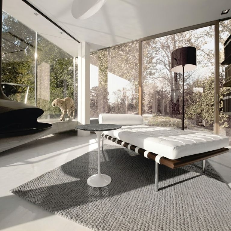 mesa auxiliar tulip saarinen 41 gris carnico–knoll