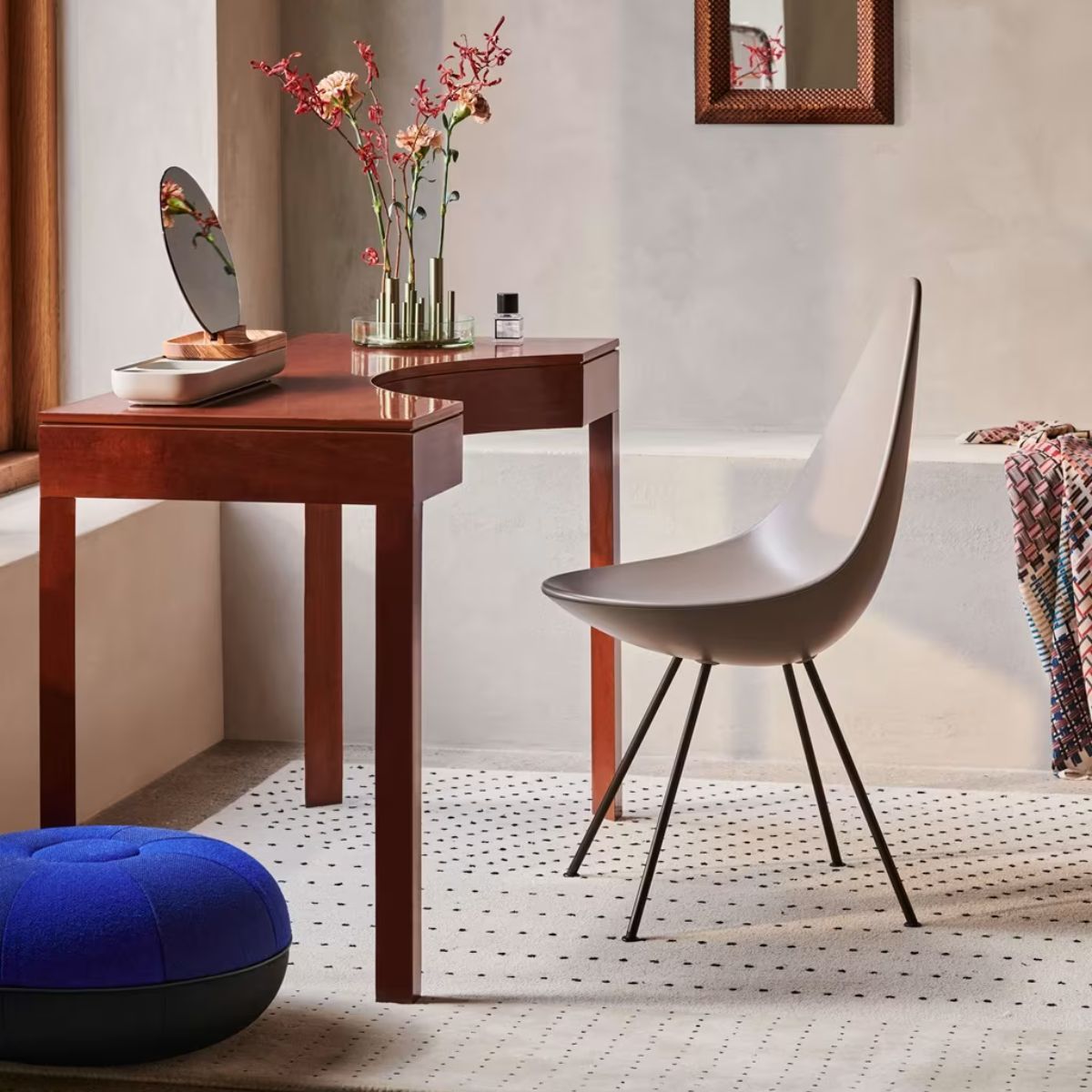 2 Silla Drop Olive green - Fritz Hansen