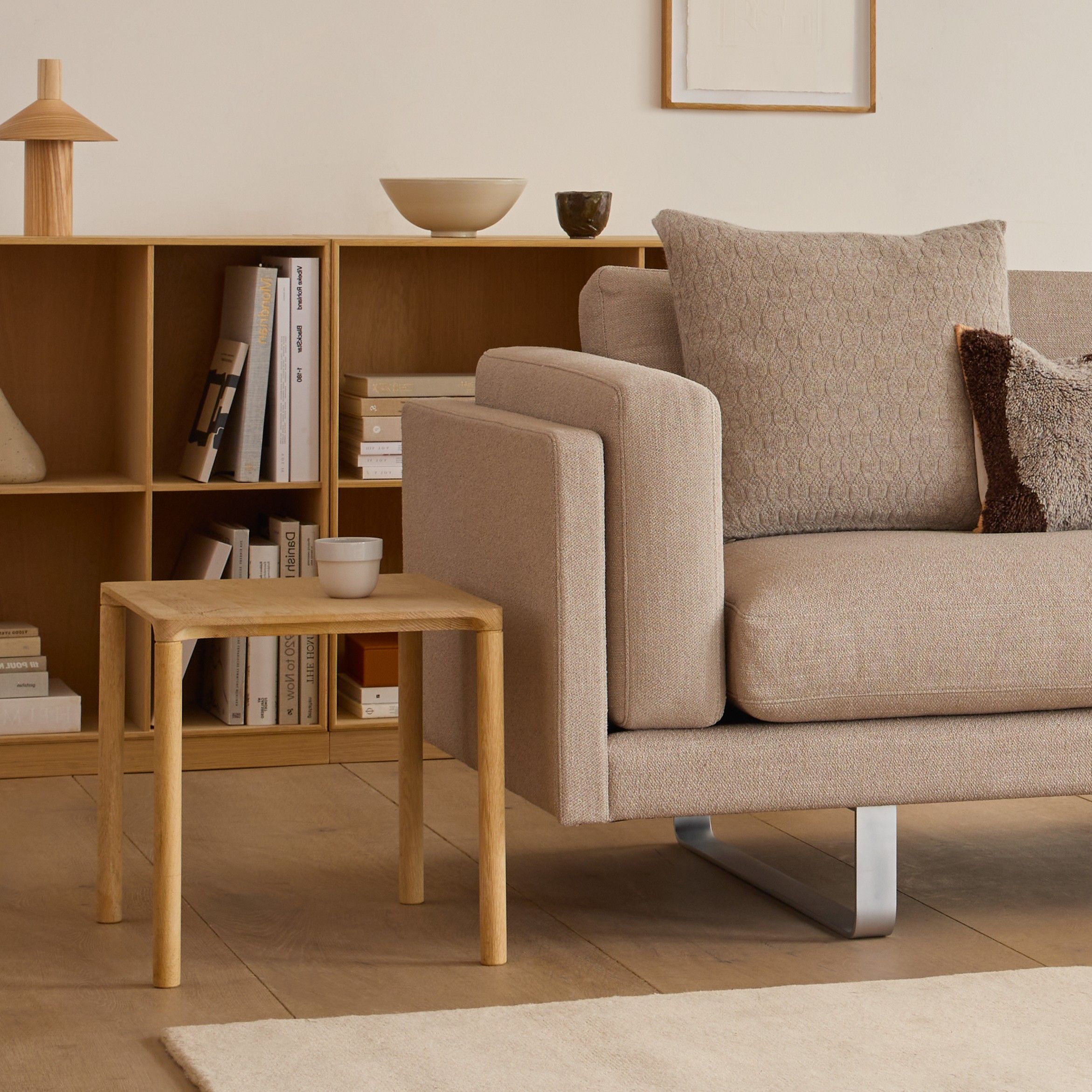 Mesa auxiliar Piloti Wood 46,5 - Fredericia