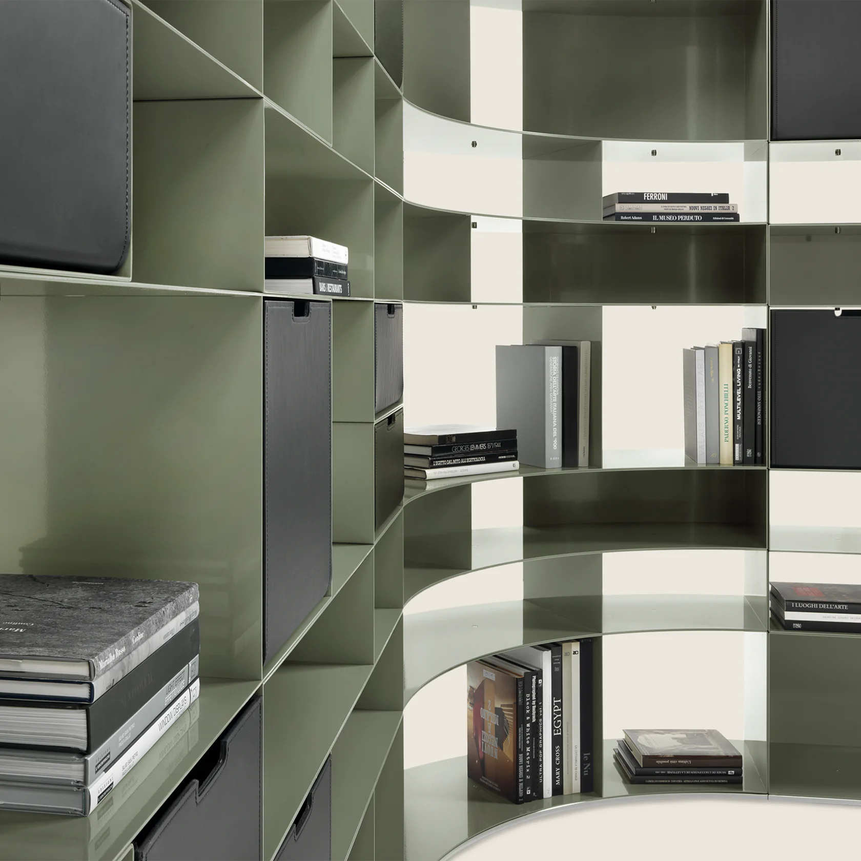 012D28_INFINITY_STORAGE_SET_02 Librería Infinity - Flexform