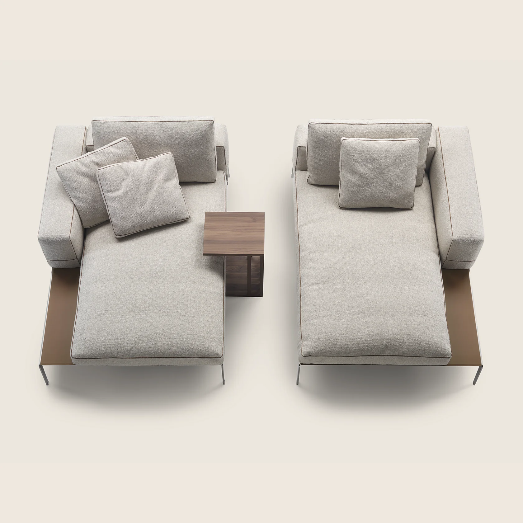 Chaise Longue Lifesteel - Flexform