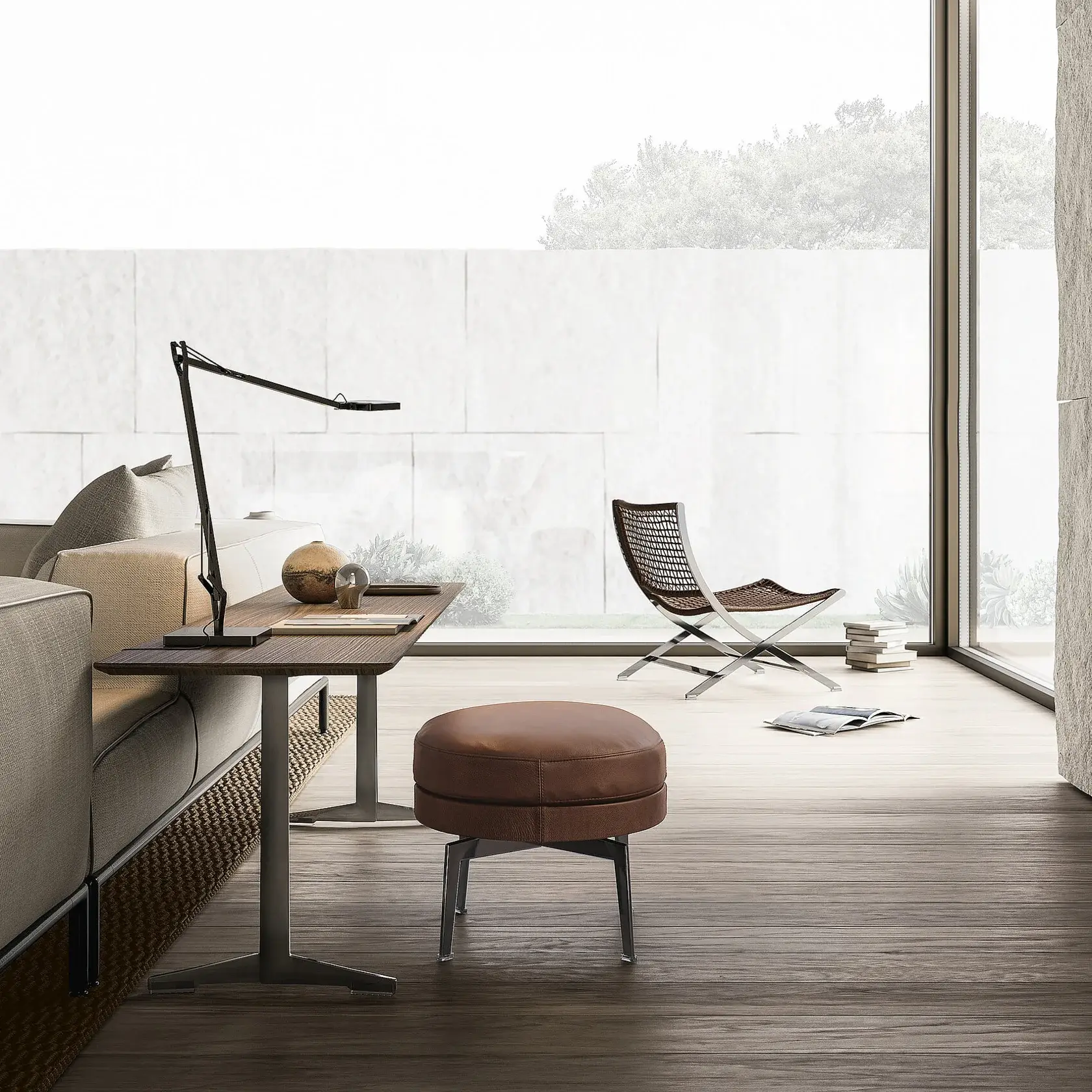 014W88_FEELGOOD_OTTOMAN_SET_01 Pouf Feel Good - Flexform